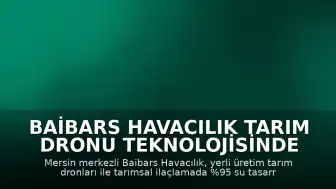 Baibars Havacılık Tarım Dronu Teknolojisinde Küresel Ölçekte Büyüme Kaydetti