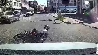 Batman'da Motosiklet Kazası: Yaralı Sürücü Hastaneye Kaldırıldı