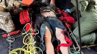 Çorum'da Dağ Yürüyüşünde Kaybolan Kişi Helikopterle Kurtarıldı