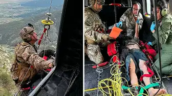 Çorum'da Dağ Yürüyüşünde Yaralanan Vatandaş Helikopterle Kurtarıldı