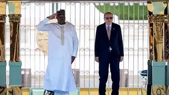 Cumhurbaşkanı Erdoğan ve Nijer Cumhurbaşkanı Tchiani Ankara'da Bir Araya Geldi