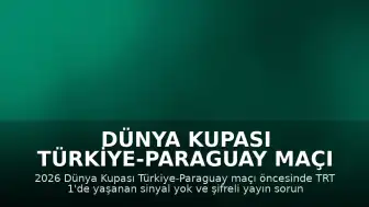 Dünya Kupası Türkiye-Paraguay Maçı Öncesi TRT 1 Sinyal Sorunu Çözüm Yöntemleri