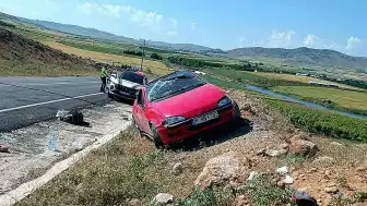 Elazığ'da Meydana Gelen Trafik Kazasında Bir Kişi Yaralandı