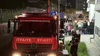 Erzurum'da Diyaliz Hastası Kadın Yangında Hayatını Kaybetti