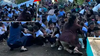 Filipinler'de 7,8'lik Deprem Okulda Panik Yarattı: Öğrenciler Güvenli Alanlara Koştu