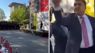 İstanbul Erkek Lisesi'nde Mezuniyet Töreninde Öğrenci Protestosu