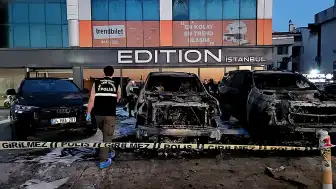 İstanbul'da Oto Galeri Kundaklandı: 50 Milyon TL'lik Hasar