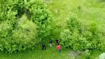 Karabük'te Dronlu Takip: Muhtar, Kaçak Definecileri Görüntüledi