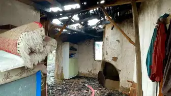 Karaman'da Müştemilatta Çıkan Yangın Kontrol Altına Alındı