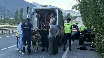 Kastamonu'da ATV Kazası: Sürücü Yaralandı
