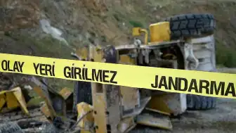 Kırıkkale'de İş Makinesi Uçurumdan Düştü: Operatör Ağır Yaralı