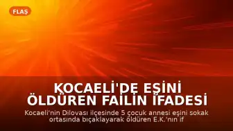 Kocaeli'de Eşini Öldüren Failin İfadesi Ortaya Çıktı