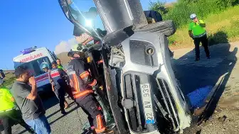 Malatya'da Trafik Kazası: 2 Yaralı