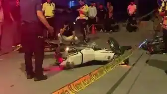 Mersin Tarsus'ta Motosikletlerin Çarpışması Sonucu 1 Kişi Hayatını Kaybetti