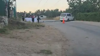 Mudanya'da Trafik Kazası Sonrası Yüksek Gerilim Hattı Faciası: 1 Ölü