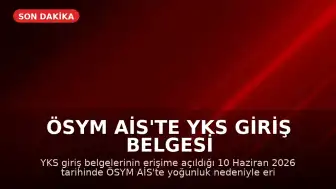 ÖSYM AİS'te YKS Giriş Belgesi Erişimi Sırasında Yoğunluk Nedeniyle Sorunlar Yaşandı