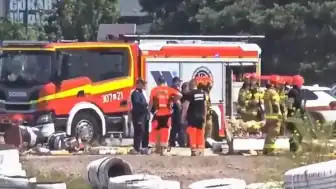 Polonya'da Küçük Uçak Düştü: 2 Kişi Hayatını Kaybetti