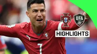 Portekiz'in Özbekistan Galibiyetinde Cristiano Ronaldo Tarih Yazdı