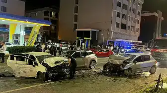 Samsun'da Zincirleme Kaza: 5 Yaralı