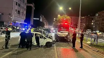 Samsun'da Zincirleme Trafik Kazası: 5 Yaralı