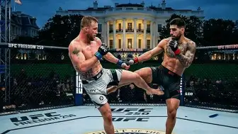 UFC Beyaz Saray'da: Topuria ve Gaethje Unvan İçin Karşı Karşıya