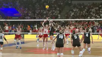 Voleybol Milletler Ligi: Filenin Sultanları Belçika Karşısında Galip Geldi