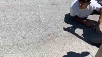 Ağrı Patnos'ta Otomobilin Bisikletli Çocuklara Çarpması Sonucu 3 Yaralı