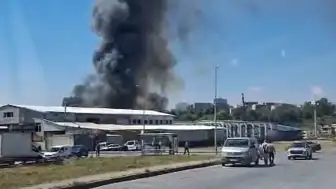 Arnavutköy Bolluca'da Fabrikada Yangın Çıktı