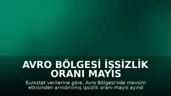 Avro Bölgesi İşsizlik Oranı Mayıs Ayında Değişmedi