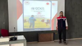 Bayburt'ta Veteriner Hekimlere GEKİS Sistemi Hakkında Bilgilendirme Yapıldı