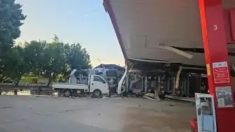 Bursa İznik'te Kömür Yüklü Tır Akaryakıt İstasyonuna Girdi: 1 Kişi Öldü