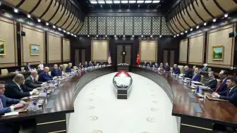 Cumhurbaşkanı Erdoğan ve ABD Başkanı Trump Arasında Heyetler Arası Görüşme Gerçekleşti