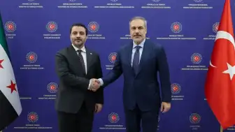 Dışişleri Bakanı Hakan Fidan, Suriye Dışişleri Bakanı Esad Hasan ile bir araya geldi