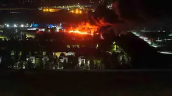 Eskişehir TEI Yerleşkesindeki Yangına Müdahale Sürüyor