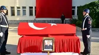 Eskişehir'de Şehit Olan Uzman Jandarma Mehmet Demirbaş İçin Tören Düzenlendi