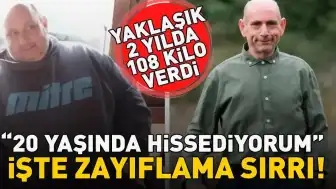 İngiltere'de Yaşayan Adamın 2 Yılda 108 Kilo Verme Süreci
