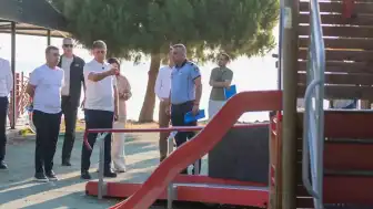 İzmir Büyükşehir Belediye Başkanı Dr. Cemil Tugay İnciraltı Kent Ormanı'ndaki Çalışmaları İnceledi
