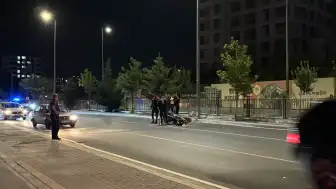 Kayseri'de Polis Motosikleti Kaza Yaptı: Bir Memur Yaralandı