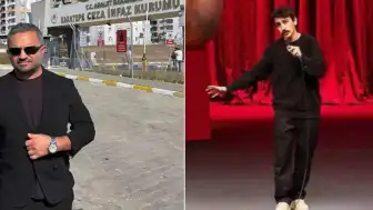 Komedyen Ali Congun, Karatepe Ceza İnfaz Kurumu'nda D.G.'ı ziyaret etti