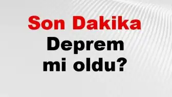 Muğla Datça'da Deprem Gerçekleşti: AFAD ve Kandilli Verileri Paylaşıldı