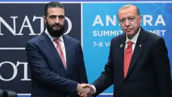 NATO Zirvesi Kapsamında Cumhurbaşkanı Erdoğan, Suriye Devlet Başkanı Ahmed Şara'yı Kabul Etti