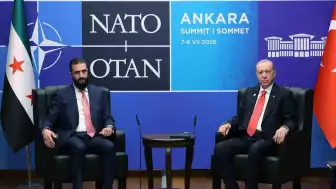 NATO Zirvesi Kapsamında Cumhurbaşkanı Erdoğan ve Suriye Cumhurbaşkanı Ahmed Şara Görüşme Gerçekleştirdi