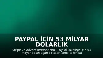 PayPal İçin 53 Milyar Dolarlık Dev Satın Alma Teklifi Sunuldu