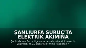 Şanlıurfa Suruç'ta Elektrik Akımına Kapılan 14 Yaşındaki Çocuk Yaşamını Yitirdi