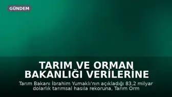 Tarım ve Orman Bakanlığı Verilerine İlişkin Değerlendirme: 'Gerçek Başarı, Halkın Gıdaya Ne Kadar Ucuza Erişebildiğidir'
