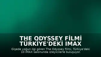 The Odyssey Filmi Türkiye'deki IMAX Salonlarında Gösteriliyor