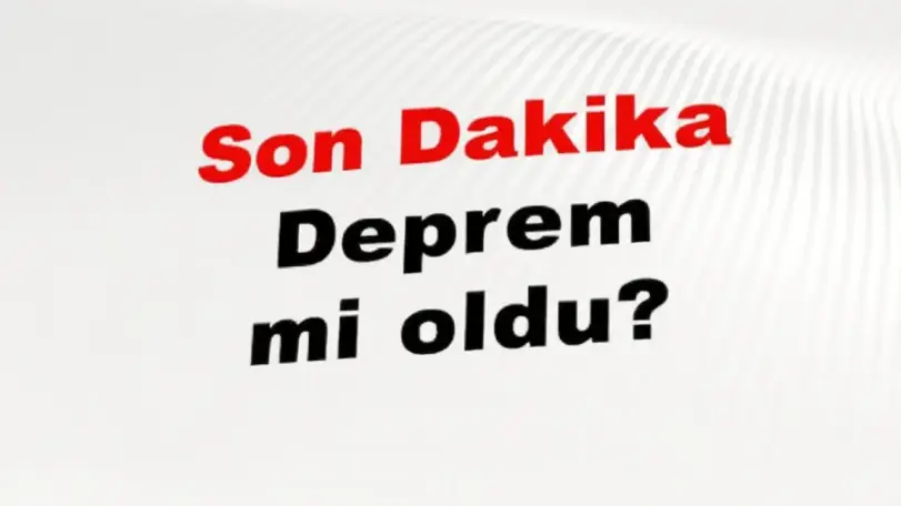 21 Nisan 2026 Salı: AFAD ve Kandilli Rasathanesi Son Depremler Listesi