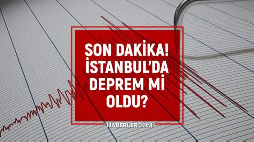 İstanbul'da Sabah Saatlerinde Sarsıntı Hissedildi