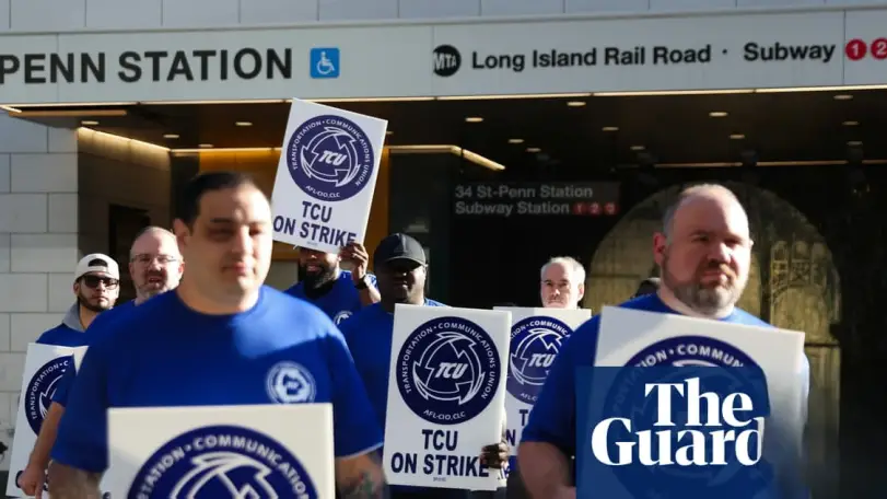 New York Banliyö Tren Sistemi Grev Nedeniyle Durdu