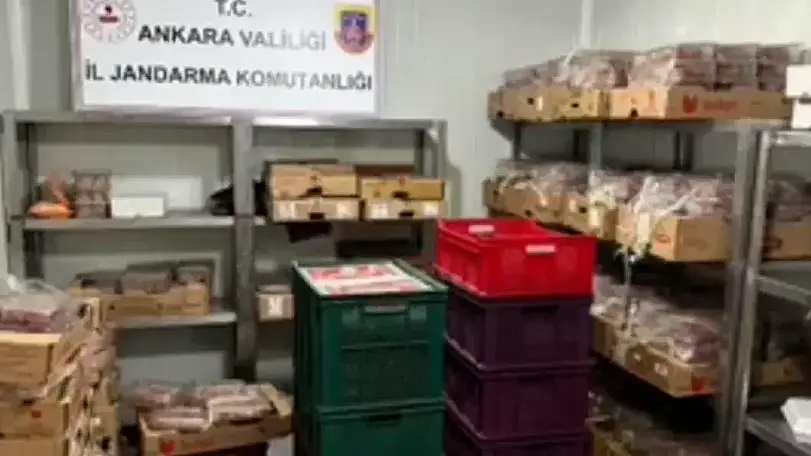 40 Ton Kaçak Et Ele Geçirildi